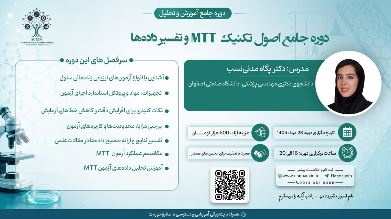 دوره جامع اصول تکنیک MTT و تفسیر داده‌ها